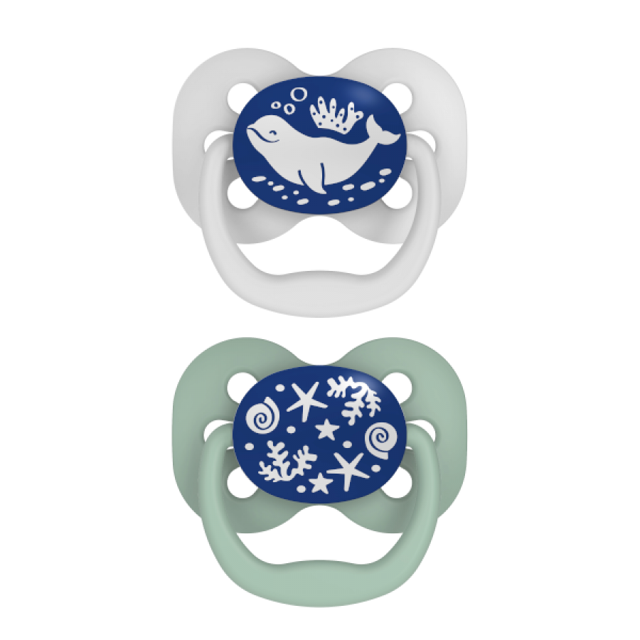 Dr Brown's Πιπίλα Σιλικόνης Advantage Νυχτός Επίπεδο 1 (0-6m) - Μπλε (PA12004) Dr Brown's Πιπίλα Σιλικόνης Advantage Νυχτός Επίπεδο 1 (0-6m) - Μπλε (PA12004)