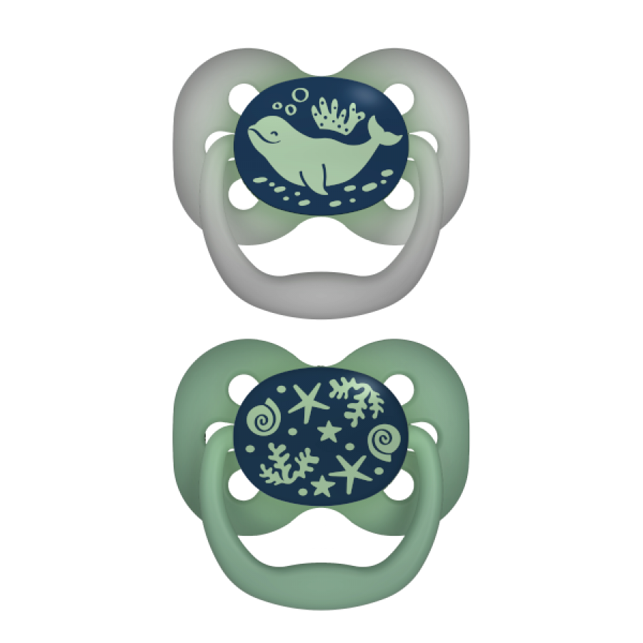 Dr Brown's Πιπίλα Σιλικόνης Advantage Νυχτός Επίπεδο 1 (0-6m) - Μπλε (PA12004) Dr Brown's Πιπίλα Σιλικόνης Advantage Νυχτός Επίπεδο 1 (0-6m) - Μπλε (PA12004)