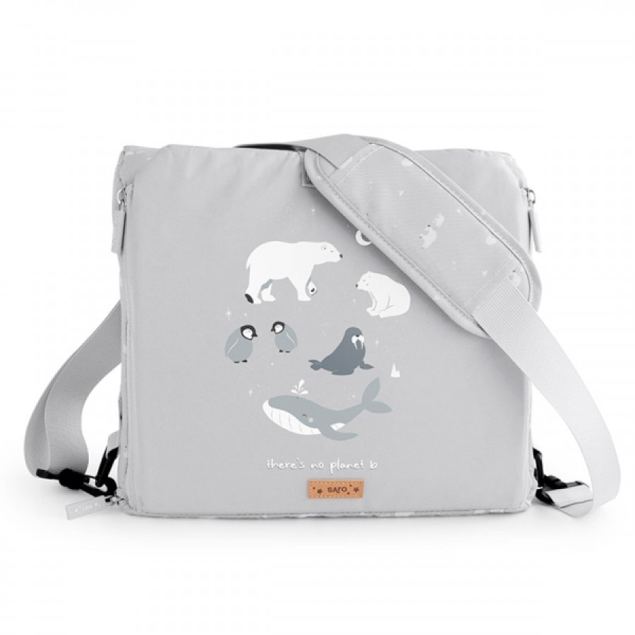 Kiokids Φορητό Παιδικό Καρεκλάκι Polar Grey (137907) Kiokids Φορητό Παιδικό Καρεκλάκι Polar Grey (137907)
