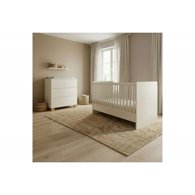 Asterias Bebe Προεφηβικό κρεβατάκι Mikonos Off White 82x147x92cm (14027) Asterias Bebe Προεφηβικό κρεβατάκι Mikonos Off White 82x147x92cm (14027)