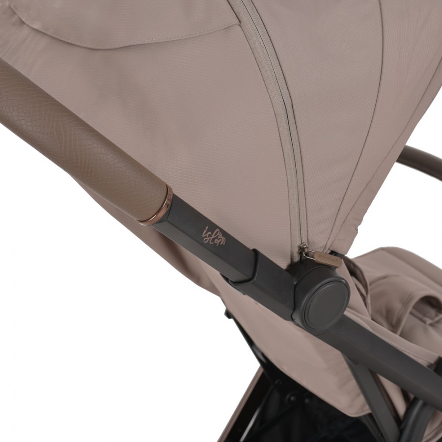 Bebestars Καρότσι autofolding Isla Almond Beige (195-175)