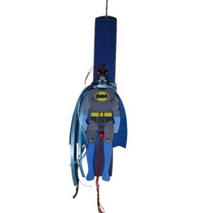 Χειροποίητη Αρωματική Λαμπάδα Με ξύλινη Μαριονέτα Νυχτερίδα (2025005)