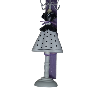 Χειροποίητη Αρωματική Λαμπάδα Με Σταντ Κούκλα Κοσμημάτων Μαύρο (2025012) Χειροποίητη Αρωματική Λαμπάδα Με Σταντ Κούκλα Κοσμημάτων Μαύρο (2025012)