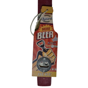 Χειροποίητη Αρωματική Λαμπάδα Ξύλινο Κόκκινο Ανοιχτήρι σε σχήμα Μπίρας (2025050) Χειροποίητη Αρωματική Λαμπάδα Ξύλινο Κόκκινο Ανοιχτήρι σε σχήμα Μπίρας (2025050)