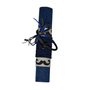 Χειροποίητη Αρωματική Λαμπάδα Με Αντρικό Βραχιόλι Ασημί Τσεκούρι (2025051) Χειροποίητη Αρωματική Λαμπάδα Με Αντρικό Βραχιόλι Ασημί Τσεκούρι (2025051)