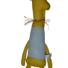 Χειροποίητη Αρωματική Λαμπάδα Με Λούτρινη Giraffe 30 εκατοστών (2025120)