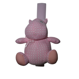 Χειροποίητη Αρωματική Λαμπάδα Με Λούτρινο Hippo Pink 20cm (2025122) Χειροποίητη Αρωματική Λαμπάδα Με Λούτρινο Hippo Pink 20cm (2025122)