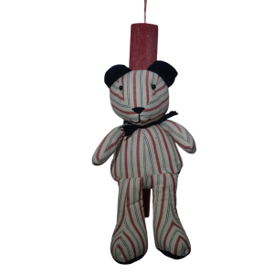 Χειροποίητη Αρωματική Λαμπάδα Με Λούτρινο Bear Retro (2025124)