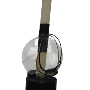 Χειροποίητη Αρωματική Λαμπάδα με Φωτιστικό μπάλα ποδοσφαίρου Led (2025143)