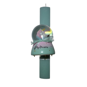 Χειροποίητη Αρωματική Λαμπάδα Με Διακοσμητική Μουσική Χιονόμπαλα (2025153) Χειροποίητη Αρωματική Λαμπάδα Με Διακοσμητική Μουσική Χιονόμπαλα (2025153)