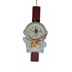 Χειροπoίητη Αρωματική Λαμπάδα Με Επιδαπέδιο Ρολόι Αστροναύτη (2025156) Χειροπoίητη Αρωματική Λαμπάδα Με Επιδαπέδιο Ρολόι Αστροναύτη (2025156)