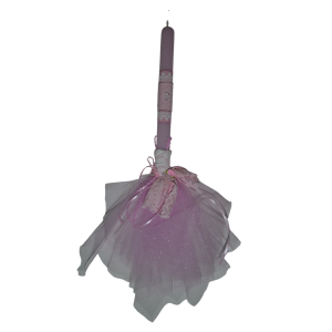 Χειροποίητη Αρωματική Λαμπάδα Με Διακοσμητικό Ροζ Φόρεμα (2025216) Χειροποίητη Αρωματική Λαμπάδα Με Διακοσμητικό Ροζ Φόρεμα (2025216)