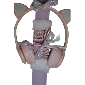 Χειροποίητη Αρωματική Λαμπάδα με Ακουστικά Ροζ Γατούλα (2025259) Χειροποίητη Αρωματική Λαμπάδα με Ακουστικά Ροζ Γατούλα (2025259)