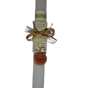 Χειροποίητη Αρωματική Λαμπάδα Κολιέ με στοιχείο Λουκουμάς (2025263) Χειροποίητη Αρωματική Λαμπάδα Κολιέ με στοιχείο Λουκουμάς (2025263)