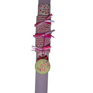 Χειροποίητη Αρωματική Λαμπάδα Κολιέ με στοιχείο Μακαρόν (2025266) Χειροποίητη Αρωματική Λαμπάδα Κολιέ με στοιχείο Μακαρόν (2025266)