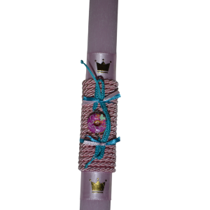 Χειροποίητη Αρωματική Λαμπάδα βραχιόλι με Donut Μωβ Στοιχείο (2025268) Χειροποίητη Αρωματική Λαμπάδα βραχιόλι με Donut Μωβ Στοιχείο (2025268)