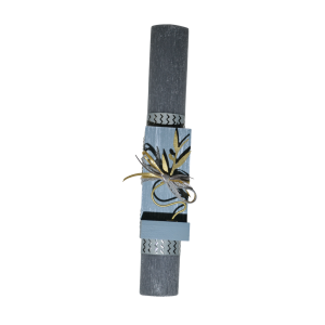 Χειροποίητη Αρωματική Λαμπάδα Με Ορειχάλκινο Κλαδί Ελιάς Σε βάση ξύλινη (2025275) Χειροποίητη Αρωματική Λαμπάδα Με Ορειχάλκινο Κλαδί Ελιάς Σε βάση ξύλινη (2025275)