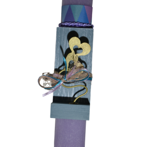 Χειροποίητη Αρωματική Λαμπάδα Με Ορειχάλκινη Διπλή Καρδιά Σε βάση ξύλινη (2025277) Χειροποίητη Αρωματική Λαμπάδα Με Ορειχάλκινη Διπλή Καρδιά Σε βάση ξύλινη (2025277)