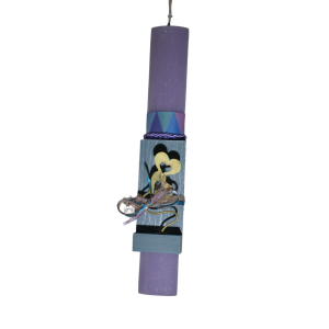 Χειροποίητη Αρωματική Λαμπάδα Με Ορειχάλκινη Διπλή Καρδιά Σε βάση ξύλινη (2025277) Χειροποίητη Αρωματική Λαμπάδα Με Ορειχάλκινη Διπλή Καρδιά Σε βάση ξύλινη (2025277)