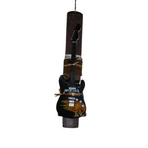 Χειροποίητη Αρωματική Λαμπάδα Με Διακοσμητική Κιθάρα Metallica (2025286)