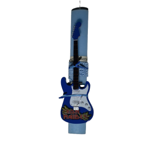 Χειροποίητη Αρωματική Λαμπάδα Με Διακοσμητική Κιθάρα Iron Maiden (2025293)