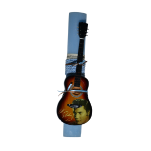 Χειροποίητη Αρωματική Λαμπάδα Με Κόκκινη Διακοσμητική Κιθάρα Elvis Prisley (2025295)