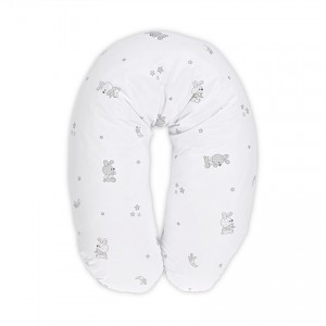 Lorelli Μαξιλάρι Θηλασμού 190cm Little Rabbits Grey (20810066601) Lorelli Μαξιλάρι Θηλασμού 190cm Little Rabbits Grey (20810066601)