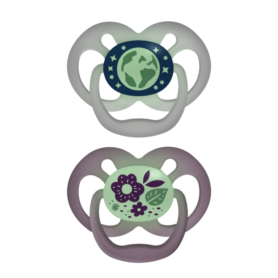 Dr Brown's Πιπίλα Σιλικόνης Advantage Νυχτός (6-18m) - Ροζ (PA22003) Dr Brown's Πιπίλα Σιλικόνης Advantage Νυχτός (6-18m) - Ροζ (PA22003)