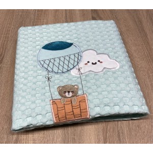 Abo Πικέ κουβέρτα αγκαλιάς 75*75 Μέντα (2565-800) Abo Πικέ κουβέρτα αγκαλιάς 75*75 Μέντα (2565-800)