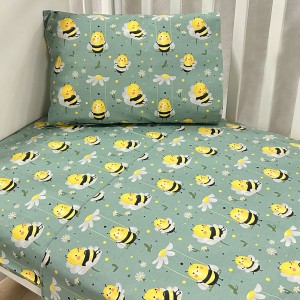 Bunnybebe Σεντόνια κούνιας σετ 3τμχ με λάστιχο, Μέλισσα Βεραμάν (260-μέλισσα-βεραμάν) Bunnybebe Σεντόνια κούνιας σετ 3τμχ με λάστιχο, Μέλισσα Βεραμάν (260-μέλισσα-βεραμάν)