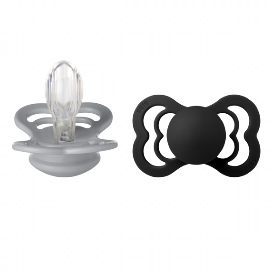 Bibs Πιπίλες 2τμχ Supreme από 100% φυσική σιλικόνη συμμετρική Νο2 Cloud-Black (260341) Bibs Πιπίλες 2τμχ Supreme από 100% φυσική σιλικόνη συμμετρική Νο2 Cloud-Black (260341)