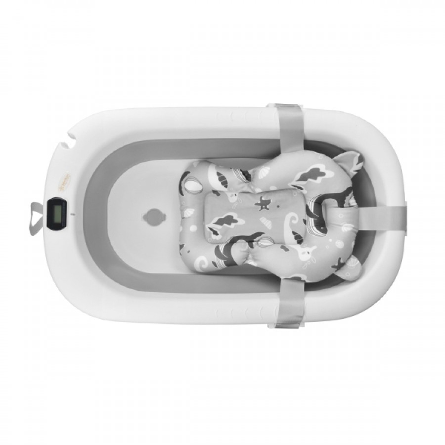 Bebestars  Σετ Μπανιέρα Πτυσσόμενη Με Θερμόμετρο & αξεσουάρ Foldy Set (26-100)