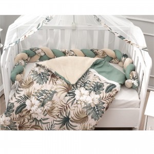 Abo Σετ προίκας 3τμχ 70*140 Tropical Leaves (2903-830) Abo Σετ προίκας 3τμχ 70*140 Tropical Leaves (2903-830)
