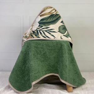 Abo Kάπα-Μπουρνούζι Tropical Leaves (3043-830) Abo Kάπα-Μπουρνούζι Tropical Leaves (3043-830)