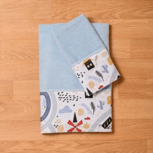 Abo Σετ Βρεφικές Πετσέτες 2τμχ Boy On Adventure (3083-530) Abo Σετ Βρεφικές Πετσέτες 2τμχ Boy On Adventure (3083-530)