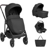 Kikkaboo Πολυκαρότσι Chiara 3σε1 Black (31001010260)