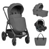Kikkaboo Πολυκαρότσι Modena 3σε1 Grey (31001010224) Kikkaboo Πολυκαρότσι Modena 3σε1 Grey (31001010224)