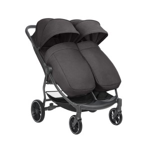 Kikka Boo Καρότσι Διδύμων Happy 2 Dark Grey (31001040015) Kikka Boo Καρότσι Διδύμων Happy 2 Dark Grey (31001040015)