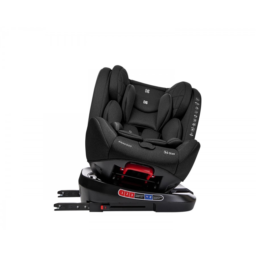 Kikkaboo Κάθισμα Αυτοκινήτου 40-150 cm i-Trip i-SIZE Black (31002100038)