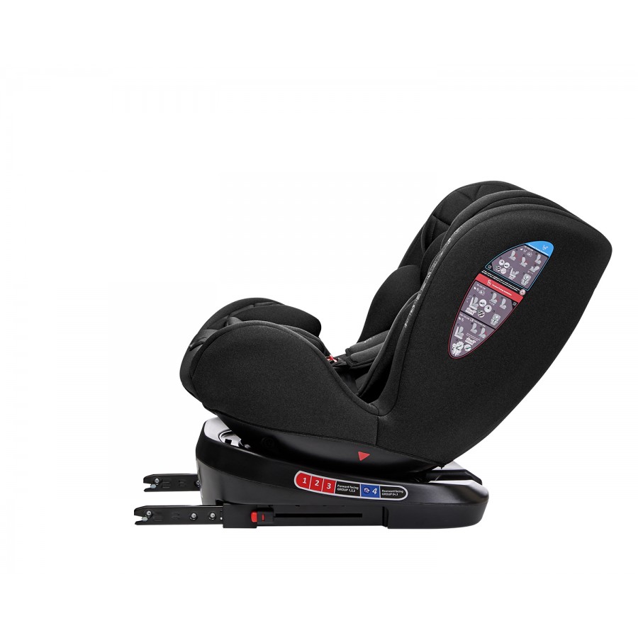 Kikkaboo Κάθισμα Αυτοκινήτου 40-150 cm i-Trip i-SIZE Black (31002100038)