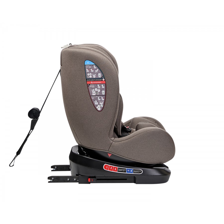 Kikkaboo Κάθισμα Αυτοκινήτου 40-150 cm i-Trip i-SIZE Beige (31002100040)