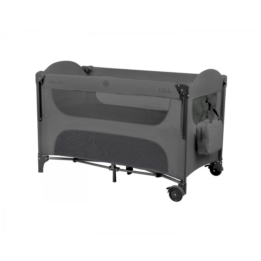 Kikka Boo Παρκοκρέβατο  2 επιπέδων Milky Way Grey 2026 (31003010149)
