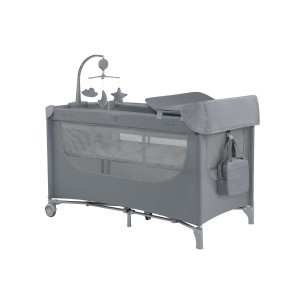 Kikkaboo Παρκοκρέβατο Nighty Night Grey 2 Επιπέδων (31003010153)