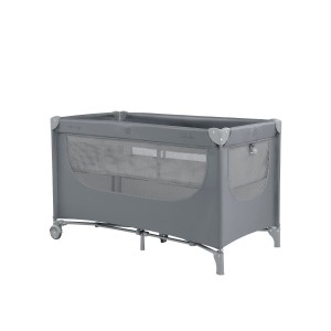 Kikkaboo Παρκοκρέβατο Nighty Night Grey 2 Επιπέδων (31003010153) Kikkaboo Παρκοκρέβατο Nighty Night Grey 2 Επιπέδων (31003010153)