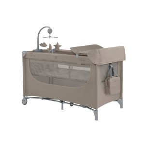 Kikkaboo Παρκοκρέβατο Nighty Night Beige 2 Επιπέδων (31003010154)