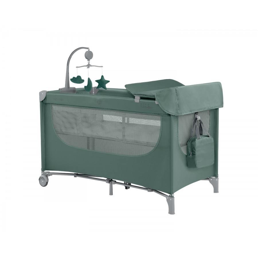 Kikkaboo Παρκοκρέβατο Nighty Night Green 2 Επιπέδων ( 31003010155) Kikkaboo Παρκοκρέβατο Nighty Night Green 2 Επιπέδων ( 31003010155)