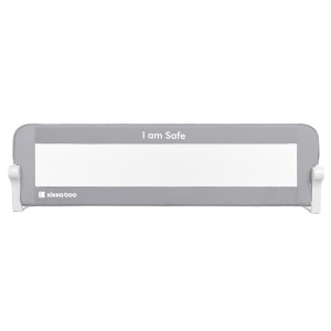 Kikkaboo Προστατευτική Μπάρα Κρεβατιού I am safe  Grey 150 cm (31003050010)