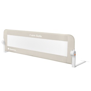 Kikkaboo Προστατευτική Μπάρα Κρεβατιού I am safe Beige 150 cm (31003050011)