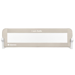 Kikkaboo Προστατευτική Μπάρα Κρεβατιού I am safe Beige 150 cm (31003050011)