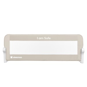 Kikkaboo Προστατευτική Μπάρα Κρεβατιού I am safe Beige 120cm (31003050016)